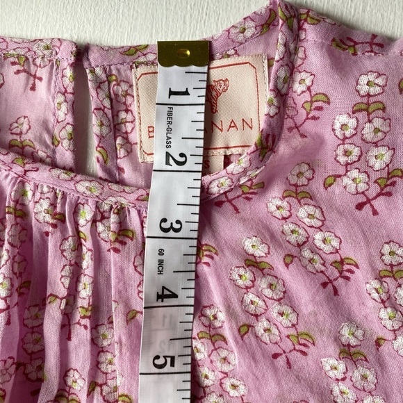 Banjanan Margot Cotton Long Sleeve Top Orchid Size Xs - Picture 12 of 16